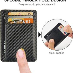 Card Case Slim Front Pocket Wallet for Credit Card Holder